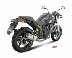 Afbeeldingen van MIVV Suono Steel RVS dempers Ducati Monster 695 '06-
