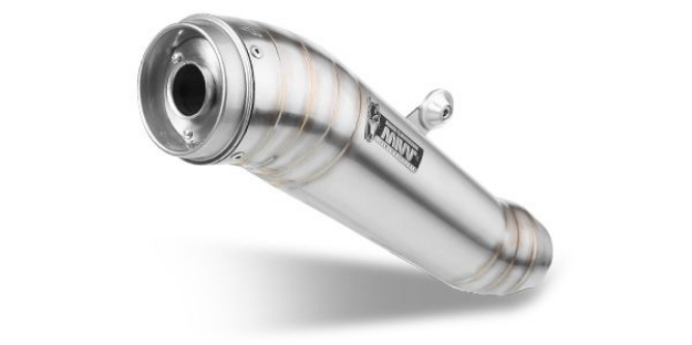 Afbeeldingen van MIVV Ghibli RVS demper Ducati Multistrada 1200 '10- (incl. kat vervanger)