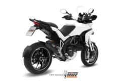 Afbeeldingen van MIVV Speed Edge Steel Black demper met kat. vervanger Ducati Multistrada 1200 '10-