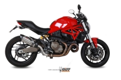 Afbeeldingen van MIVV Suono Steel RVS dempers Ducati M821 '14-17