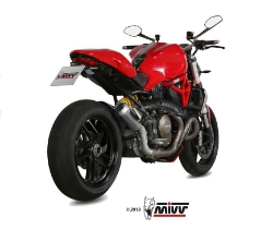 Afbeeldingen van MIVV MK3 RVS demper Ducati M821 / M1200 ’14-16