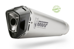 Afbeeldingen van MIVV Delta Race RVS Ducati Multistrada 1200/1260 met E keur