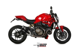 Afbeeldingen van MIVV MK3 Black RVS dempers Ducati M1200 '14-16