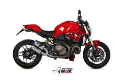 Afbeeldingen van MIVV MK3 RVS dubbele demper Ducati M1200 ’14-16