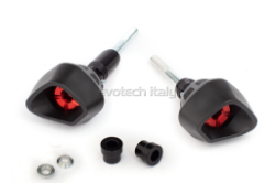 Afbeeldingen van Sliders Evotech Anti-Shock rood Yamaha YZF-R6 '17-
