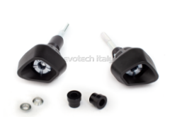 Afbeeldingen van Sliders Evotech Anti-Shock titanium Yamaha YZF-R6 '17-