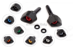 Afbeeldingen van Sliders Evotech Anti-Shock zilver Kawasaki Z1000 '17-