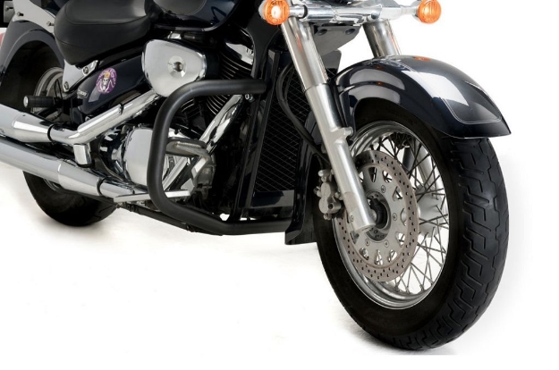 Afbeeldingen van Valbeugel zwart Custom Acces Suzuki C800 Intruder '05-17