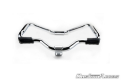 Afbeeldingen van Valbeugel model Mustache RVS Custom Acces diverse Harley Davidson Sportster modellen