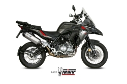 Afbeeldingen van MIVV Speed Edge RVS demper Benelli TRK 502 X '18-