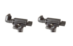 Afbeeldingen van Paddock stand adapters voorzijde model CONIC ASYMMETRIC LV8