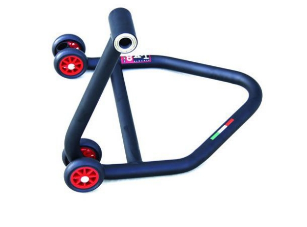 Afbeeldingen van Paddock stand achterzijde voor BMW scooter LV8