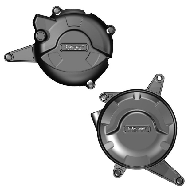 Afbeeldingen van GB-Racing engine cover set Ducati 899 Panigale '14- (koppeling en dynamo)