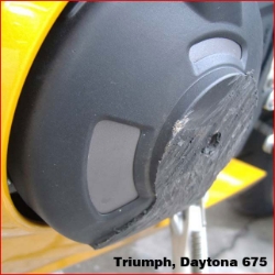 Afbeeldingen van GB-Racing dynamo cover Triumph Daytona 675 '06-10 / Street Triple '07-10