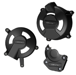 Afbeeldingen van GB-Racing engine cover set Triumph Daytona 675 '06-10 / Street Triple '07-10 (koppeling, pulse en dynamo)