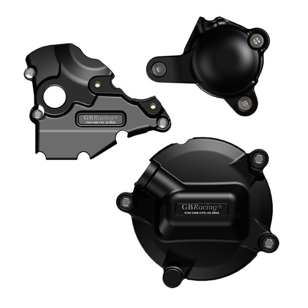 Afbeeldingen van GB-Racing engine cover set Honda MOTO 3 (koppeling, alternator en oil protection)