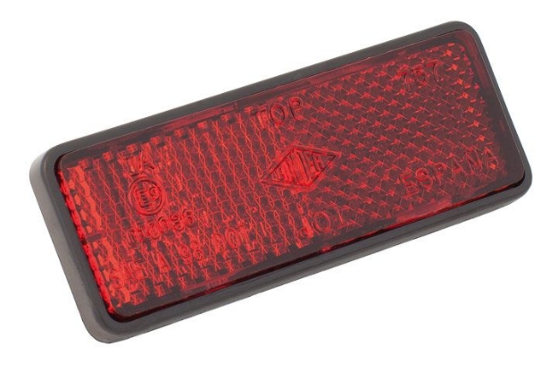 Afbeeldingen van Reflector voor Evotech kentekenplaathouder