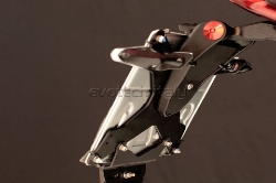 Afbeeldingen van Kentekenplaathouder bedrading cover aluminium Evotech