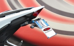 Afbeeldingen van Kentekenplaathouder Evotech Premium Honda CB1000R '08- / CBR600F '10- / CB600F '11 -