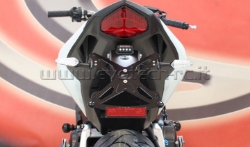 Afbeeldingen van Kentekenplaathouder Evotech Honda CB1000R '08- / CBR600F '10- / CB600F '11-