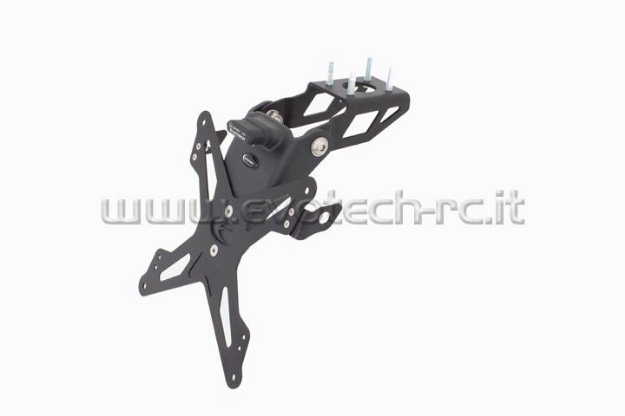 Afbeeldingen van Kentekenplaathouder Evotech Yamaha YZF-R6 '06-