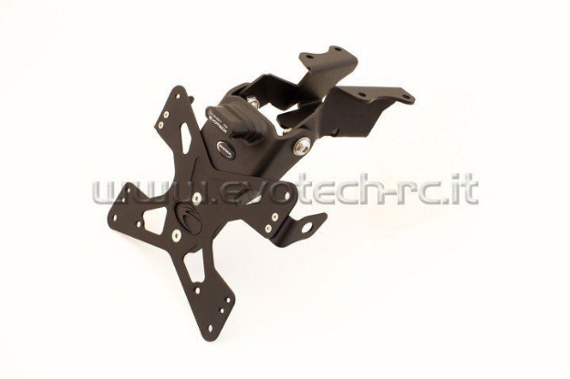 Afbeeldingen van Kentekenplaathouder Evotech Yamaha MT-09 '14-