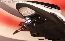 Afbeeldingen van Kentekenplaathouder Evotech Suzuki GSR750 '11-