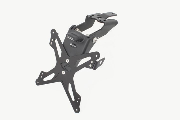 Afbeeldingen van Kentekenplaathouder Evotech Kawasaki ER-6N '12-