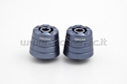 Afbeeldingen van Trillingsdempers Evotech voor diverse Kawasaki modellen (KA1)-Titanium