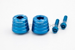 Afbeeldingen van Trillingsdempers Evotech diverse modellen Aprilia/ Honda/ Suzuki-Blauw