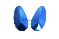 Afbeeldingen van Spiegelafdekplaatjes Evotech Honda CBR1000RR-R '20- blauw