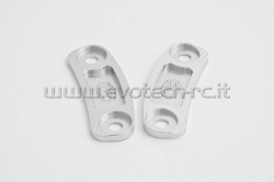 Afbeeldingen van Spiegelafdekplaatjes Evotech Kawasaki ZX10-R 2011--Zilver