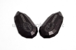 Afbeeldingen van Spiegelafdekplaatjes Evotech Yamaha R1 / R6 / FZS1000