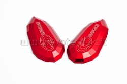 Afbeeldingen van Spiegelafdekplaatjes Evotech Yamaha R1 / R6 / FZS1000