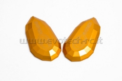 Afbeeldingen van Spiegelafdekplaatjes Evotech Yamaha R1 '98-'06/ R6 '99-'07/ FZS1000 '01-'05-Goud