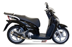 Afbeeldingen van MIVV GP carbon compleet systeem Honda SH125 / SH150 '02-'12