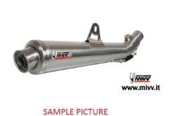 Afbeeldingen van MIVV X-cone RVS demper Honda SH125/150 '02-