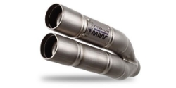Afbeeldingen van MIVV Double Gun titanium demper Honda CBR600F '11- /  CB600 Hornet '07-