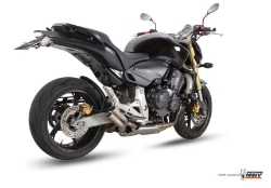 Afbeeldingen van MIVV Double Gun titanium demper Honda CBR600F '11- /  CB600 Hornet '07-