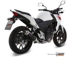 Afbeeldingen van MIVV Steel Black GP demper Honda CB500 F / CB500 X / CBR 500 R '13-