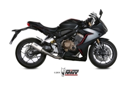Afbeeldingen van MIVV RVS systeem met MK3 RVS demper Honda CB650R/ CBR650R '19-