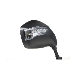 Afbeeldingen van Stuurspiegel model Shine met knipperlicht rechts Chaft