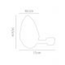 Afbeeldingen van Stuureindspiegel model Only Chaft (Per stuk)