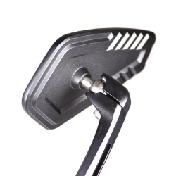 Afbeeldingen van Stuurspiegel set model Bennet aluminium zwart Chaft