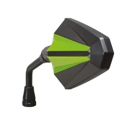 Afbeeldingen van Stuurspiegel model Glory links/rechts zwart/groen Chaft