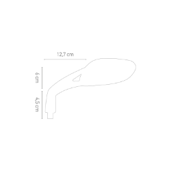 Afbeeldingen van Stuurspiegel model Mercury rechts rood Chaft