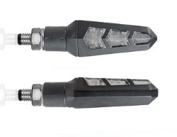 Afbeeldingen van Knipperlichten LED model Harvest getint Chaft