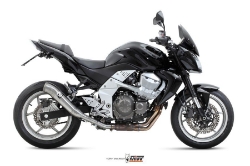 Afbeeldingen van MIVV Ghibli RVS demper Kawasaki Z750 '07-'12