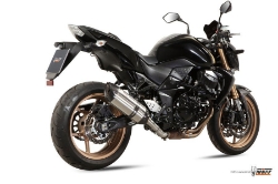 Afbeeldingen van MIVV Suono Steel Black RVS demper Kawasaki Z750R '11-