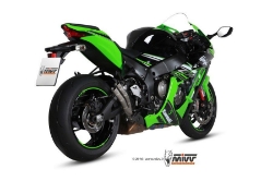 Afbeeldingen van MIVV Double Gun titanium demper Kawasaki ZX10R '16-